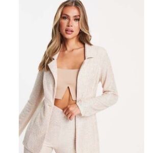 ASOS Shimmering Gold Blazer